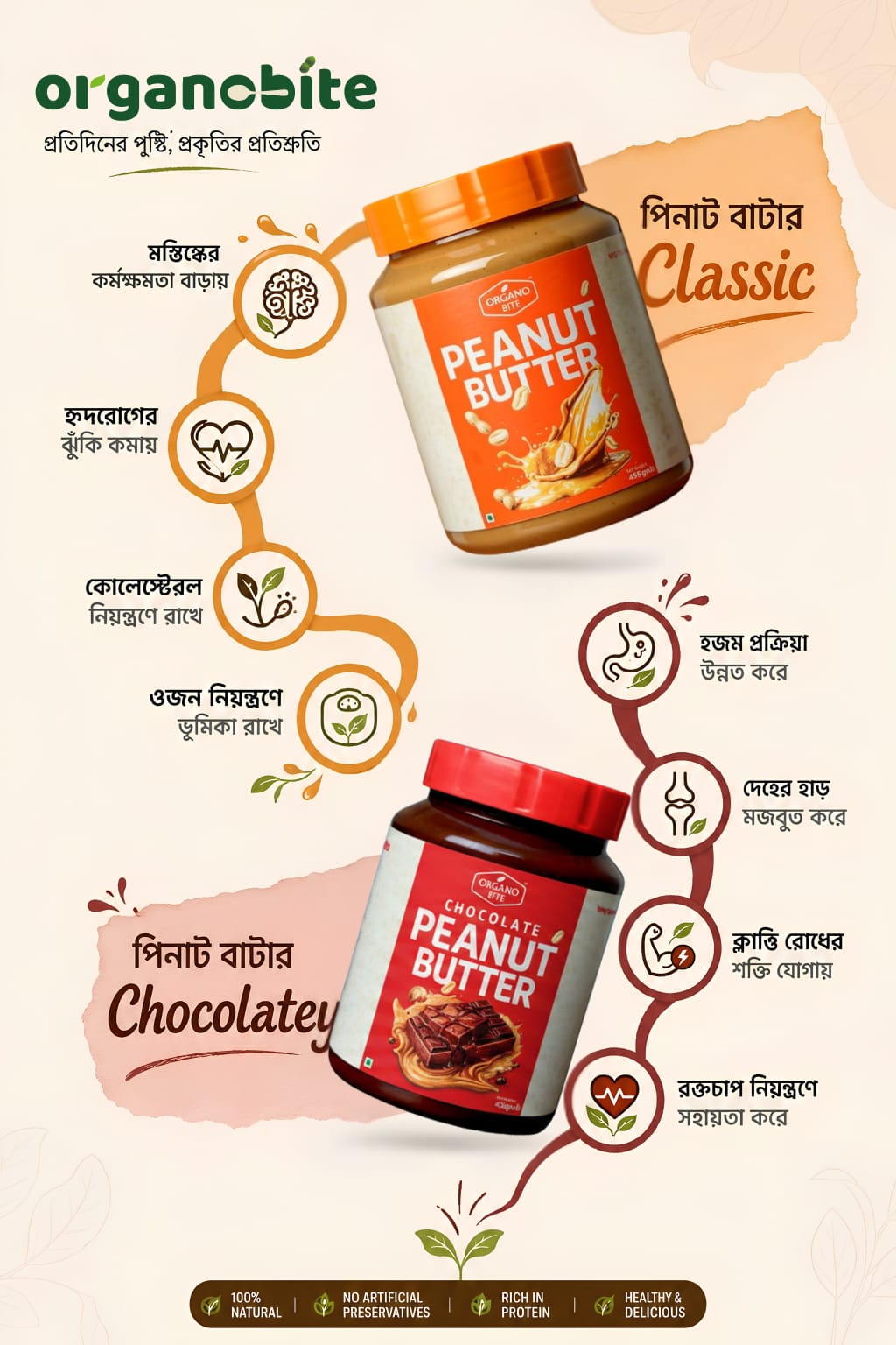Organo Bite Peanut Butter